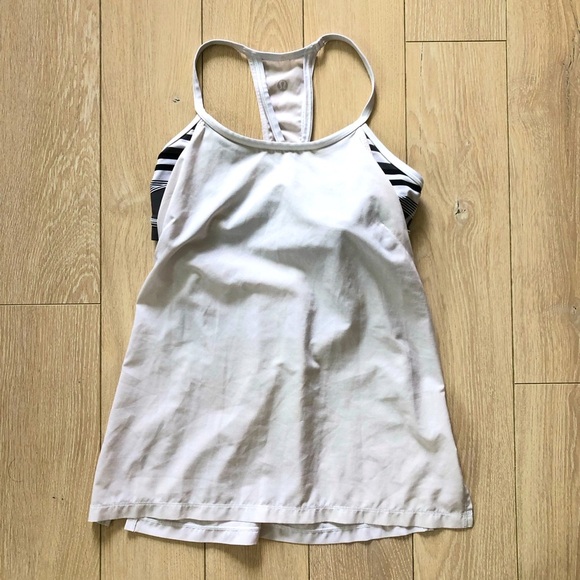 Lululemon Groovy Stripe Nimbus Amped Up Tank - Picture 10 of 11